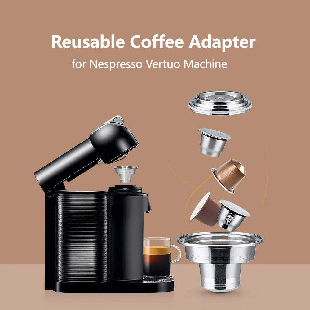 Delonghi Espresso Magnifica - Capsules Converter Filter Reusable Coffee Pod