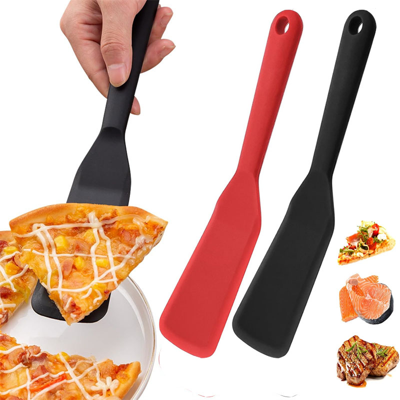 Okonomiyaki Spatula - 1/2pcs Thin Silicone Spatula Turner Egg