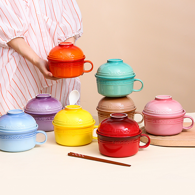 Rainbow Instant Noodle Bowl Cu - Dim Sum Basket 评论和价格