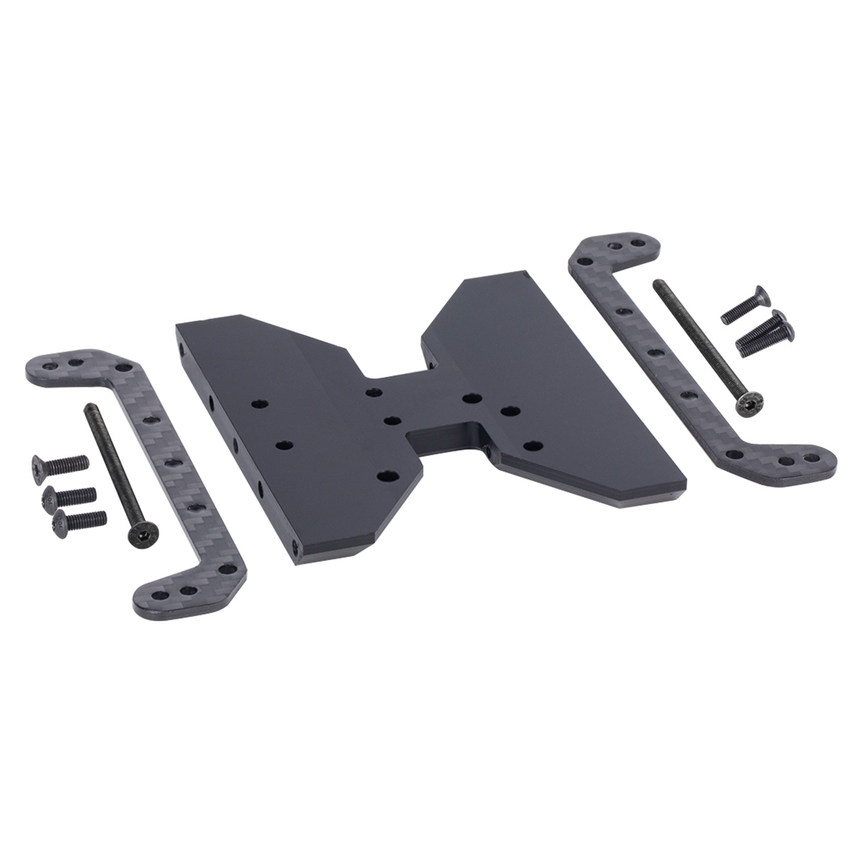 Carbon Fiber Chassis Skid Plat - Crepe Pan Carbon 评论和价格
