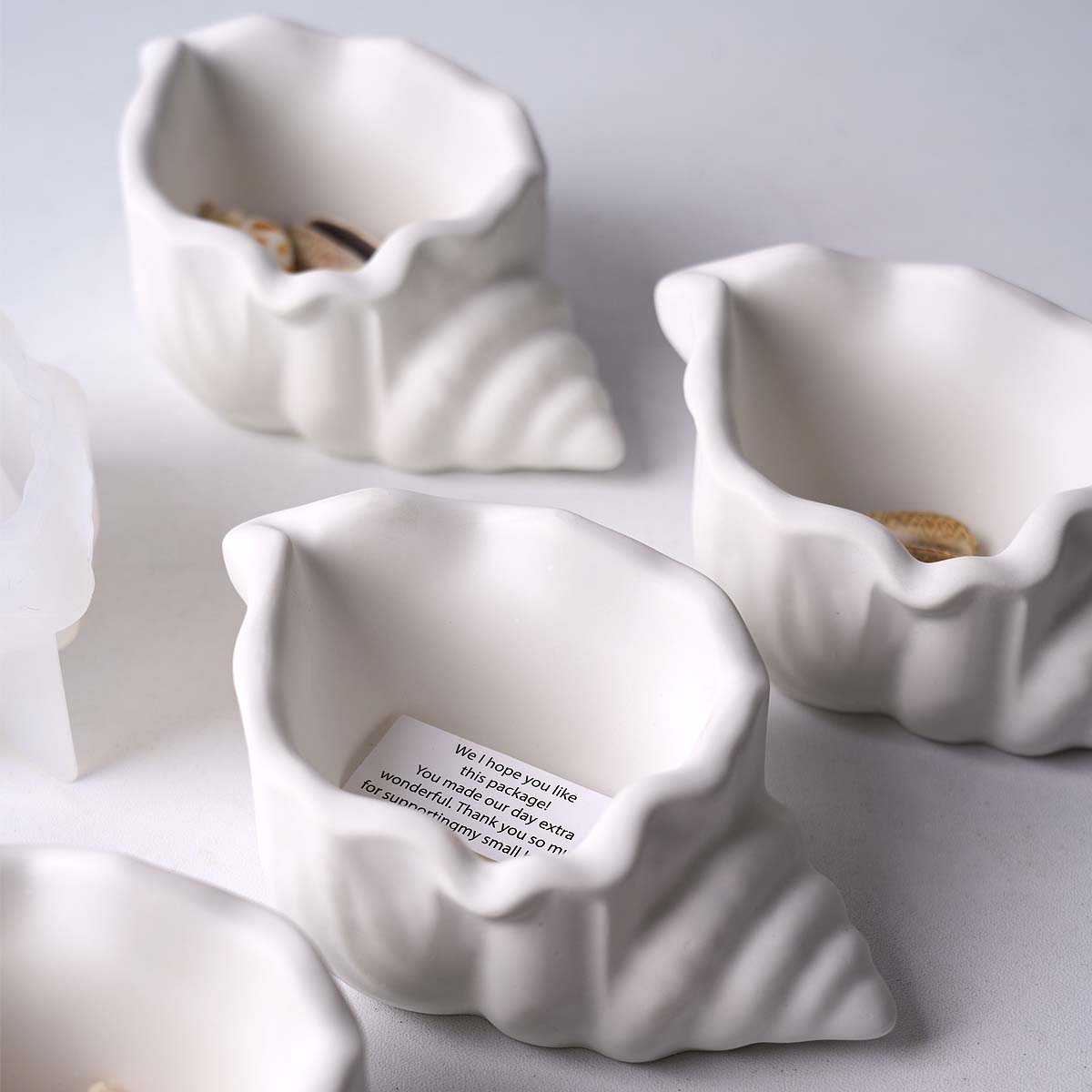 Conch Candle Jar Silicone Mold - Potsticker Mold 评论和价格
