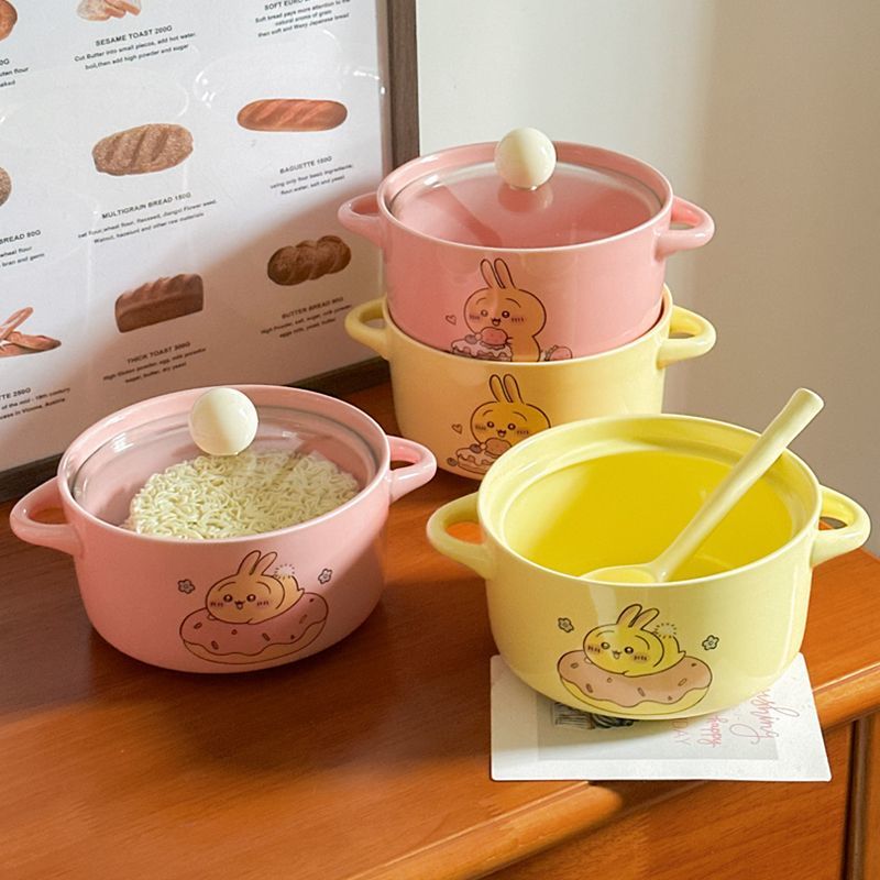 Chiikawa Cute Cartoon Ceramic  - Dim Sum Basket 评论和价格
