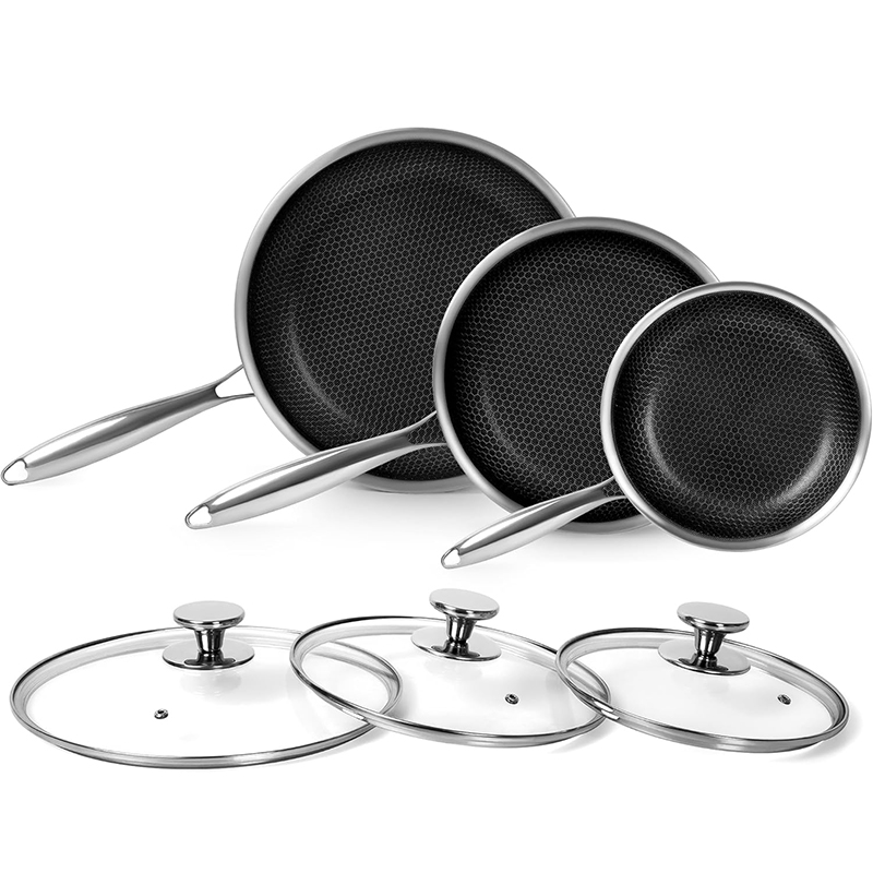 Stainless Steel Frying Pan wit - Egg Waffle Pan 评论和价格