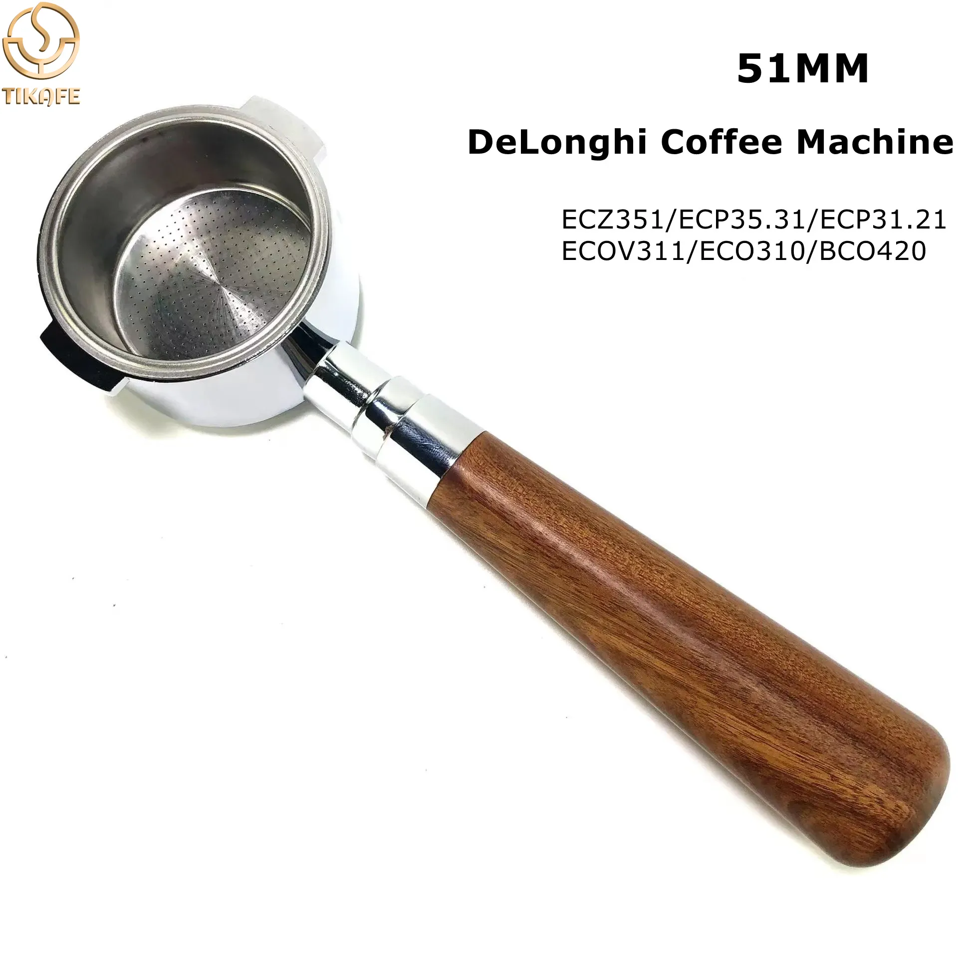 51mm Bottomless Portafilter Na - Delonghi Espresso Ecp3420 评论和价格