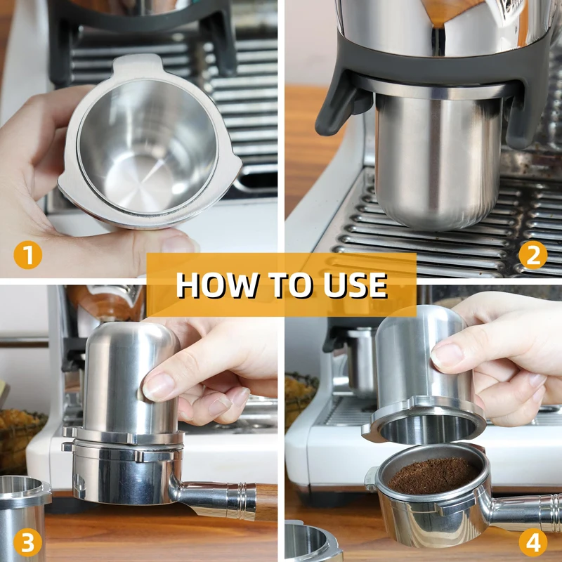 53.3mm Coffee Powder Feeder Co - Breville Espresso Barista Express 评论和价格