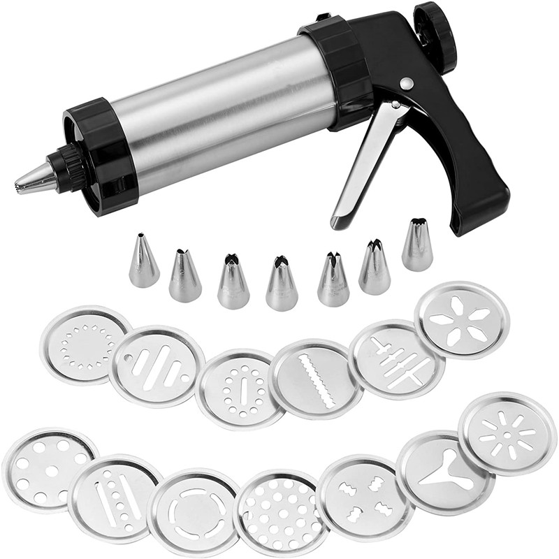 Multipurpose Aluminum Cookie M - Churros Maker Gun 评论和价格