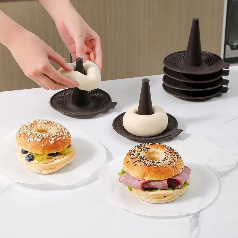 6Pcs Baking Mold Bread Donut P - Donut Mold Silicone 评论和价格