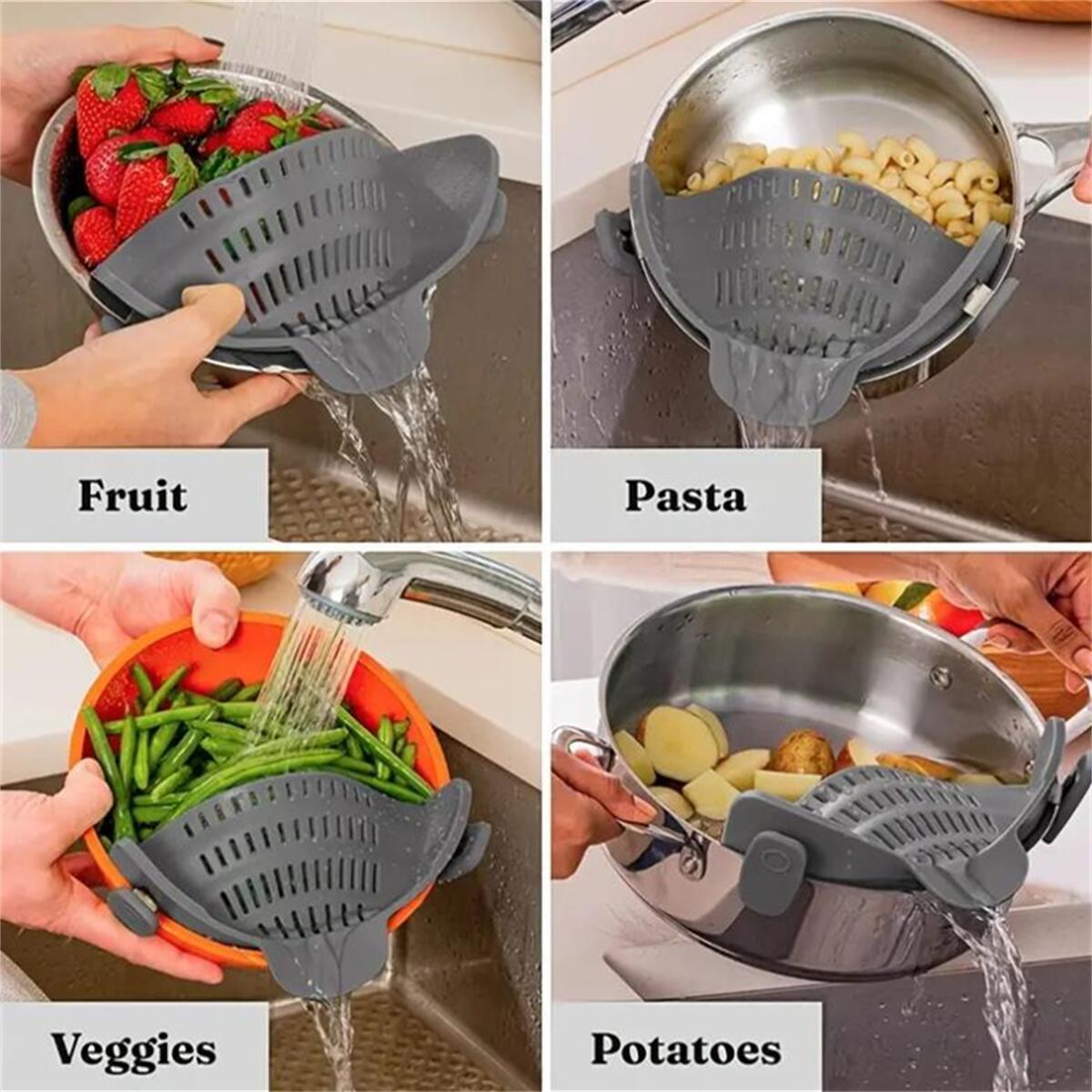 1pc Adjustable Silicone Clip-O - Dim Sum Basket 评论和价格