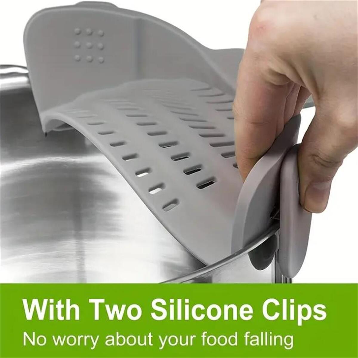 1pc Adjustable Silicone Clip-O - Dim Sum Basket 评论和价格