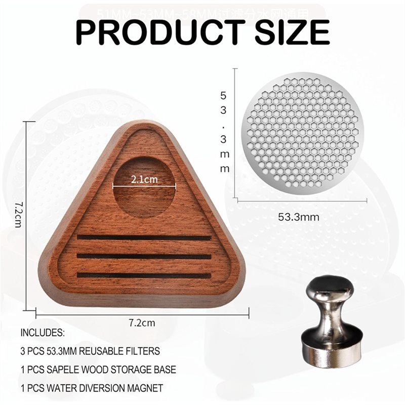 CYCLI-53.5Mm Espresso Puck Scr - Breville Espresso Barista Express 评论和价格