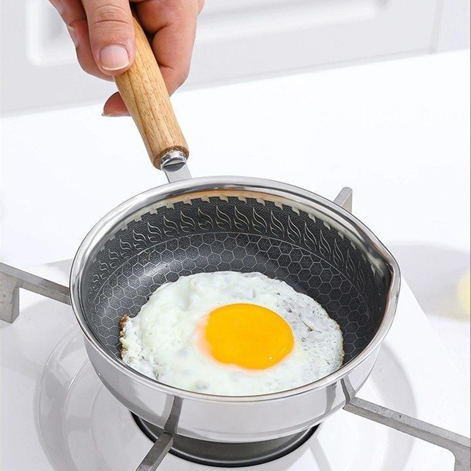 Nonstick Mini Frying Pan Woode - Egg Waffle Pan 评论和价格