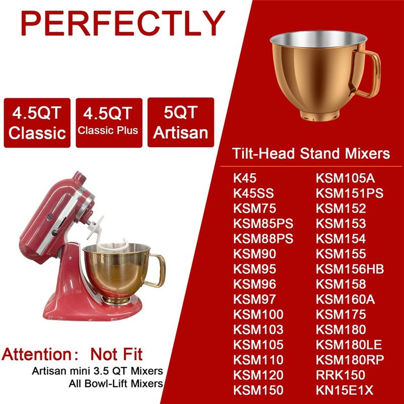 A27F-5 QT Stainless Steel Mixe - Kitchenaid Mixer Artisan 5Qt 评论和价格