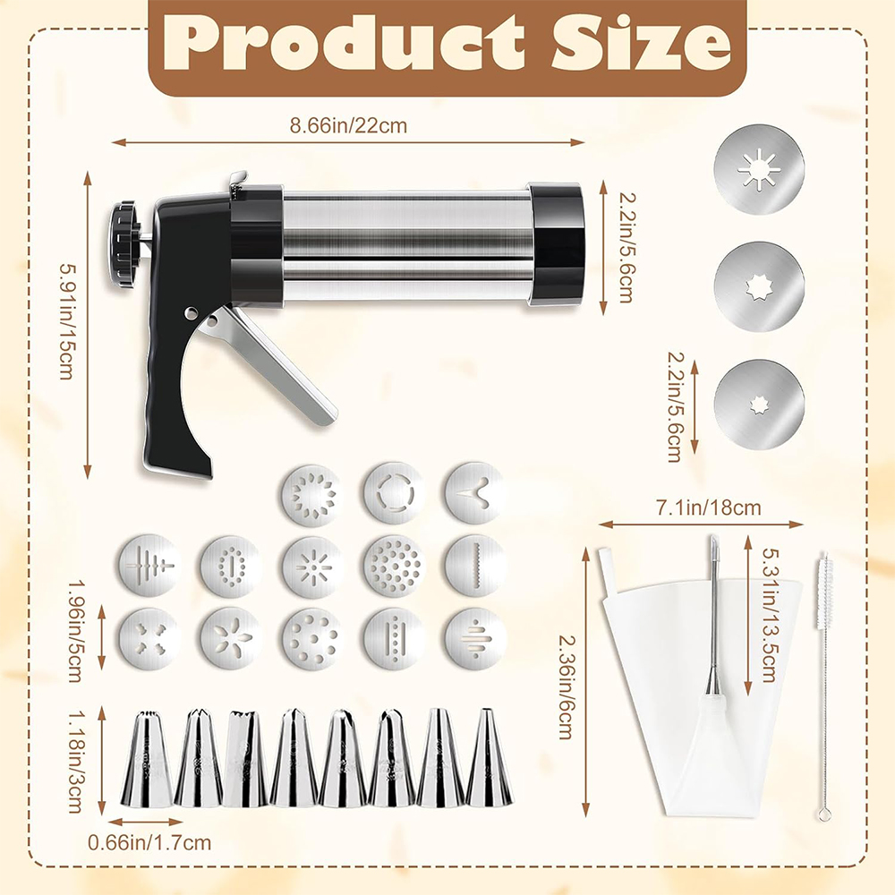 LMETJMA 3 in 1 Churro Maker Ki - Churros Maker Gun 评论和价格