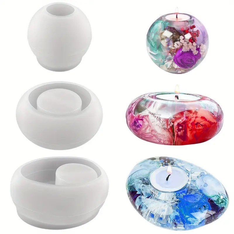 Tealight Candle Holder Resin S - Potsticker Mold 评论和价格