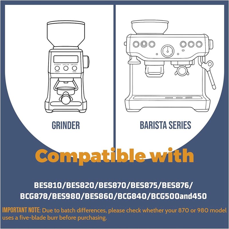 A56T-3X Grinder Burr Blade For - Breville Espresso Barista Express 评论和价格