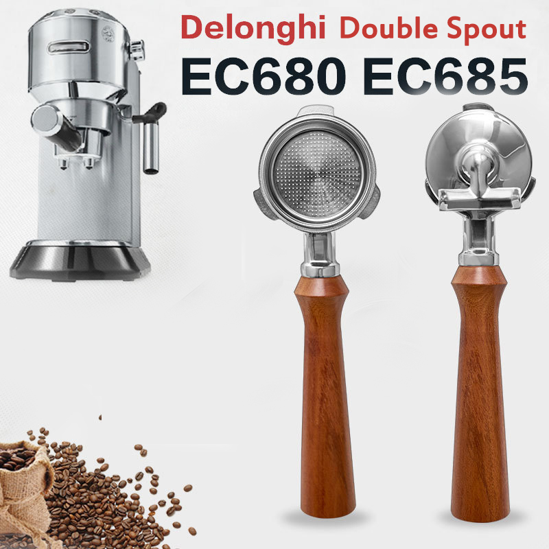 Double Spout 51mm Coffee Porta - Delonghi Espresso Magnifica 评论和价格