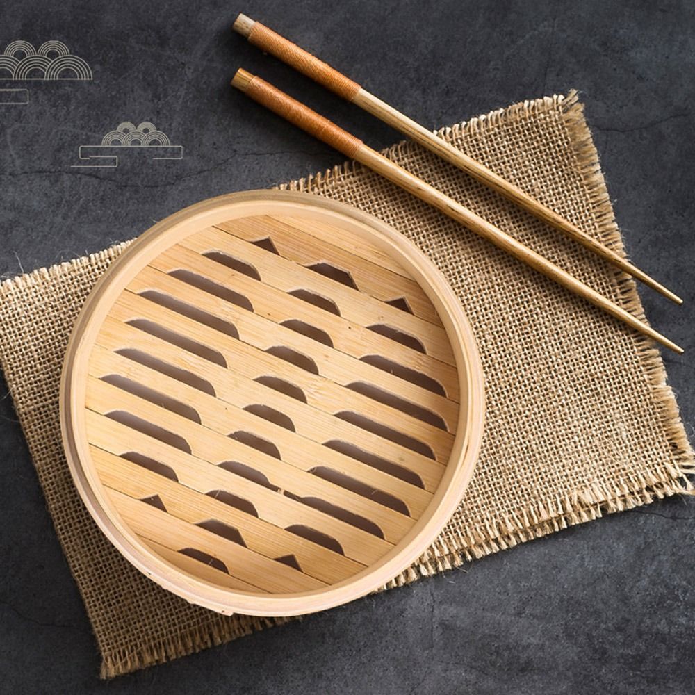 Bamboo Steamer Basket with Lid - Bao Steamer Bamboo 评论和价格