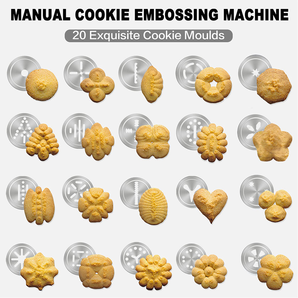 10/20pcs Aluminum Cookie Maker - Churros Maker Gun 评论和价格