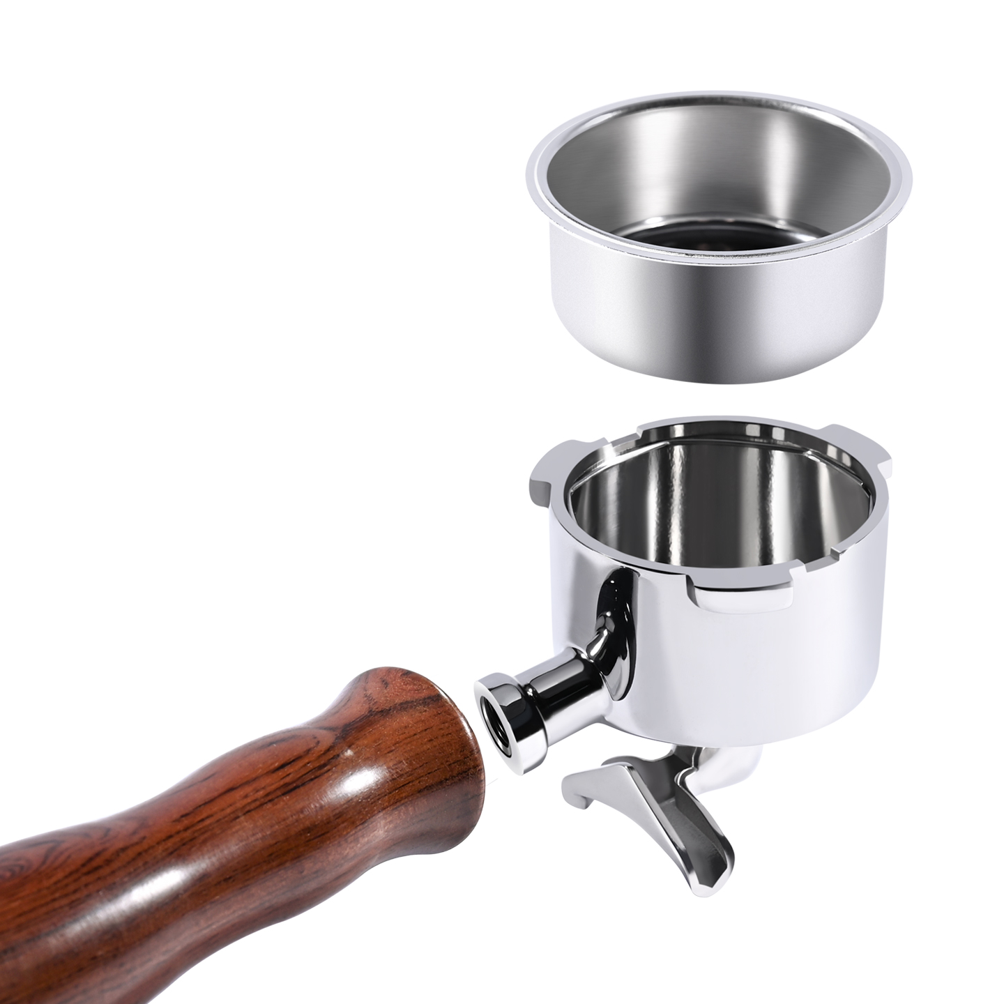 51mm Double Spout Coffee Porta - Delonghi Espresso Magnifica 评论和价格