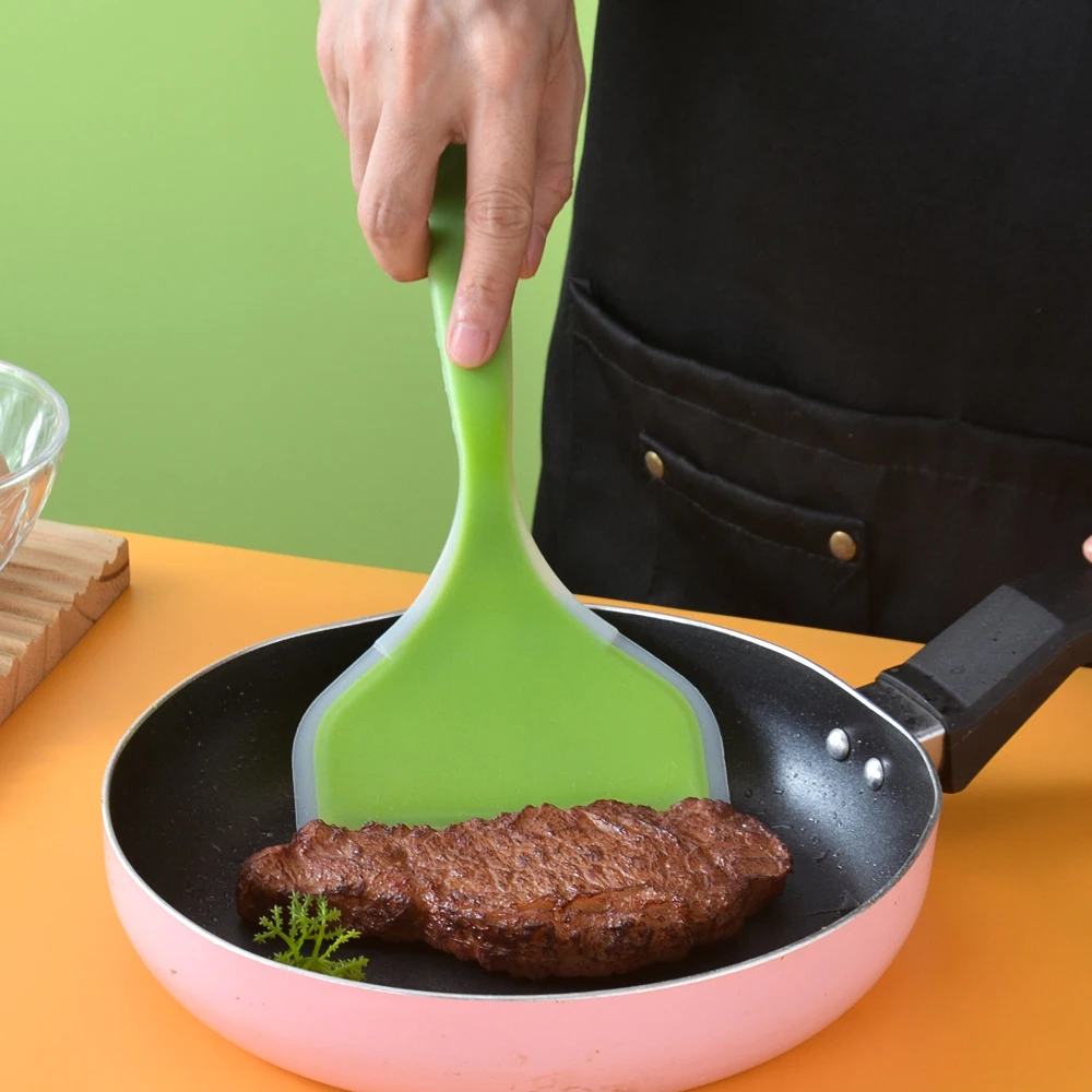 1PC Silicone Spatula Wide Mout - Okonomiyaki Spatula 评论和价格